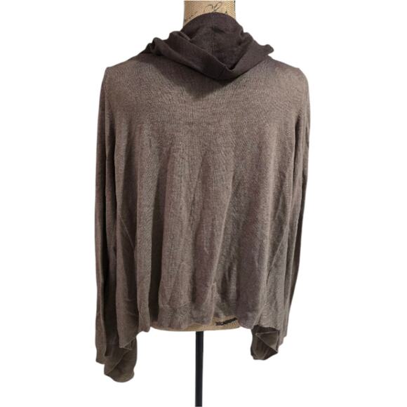 Ann Taylor Loft Women's Brown Cardigan Sweater Size Large New - Picture 3 of 5